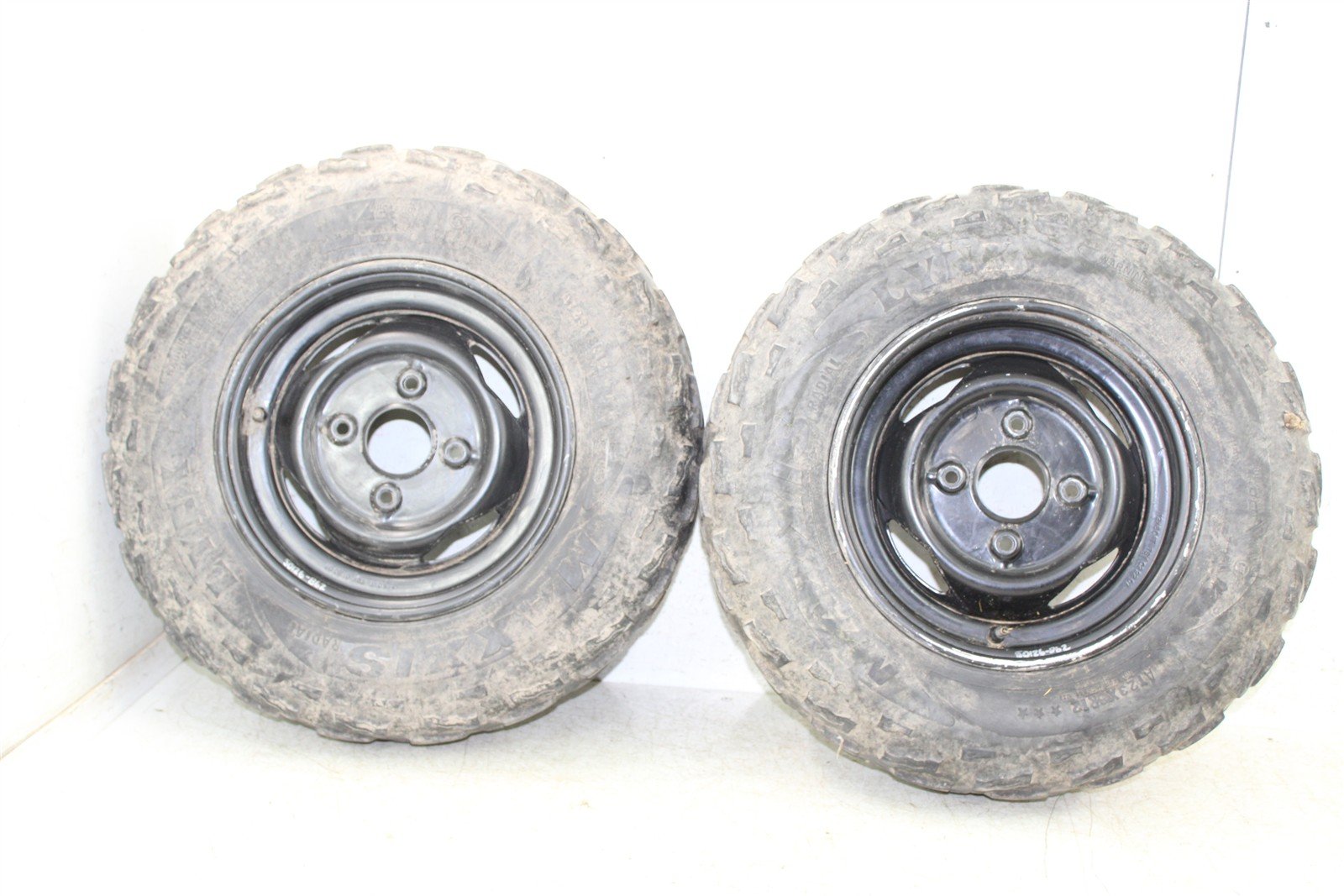 2009 Yamaha Wolverine 450 4x4 Front Wheel Set Rims 50126