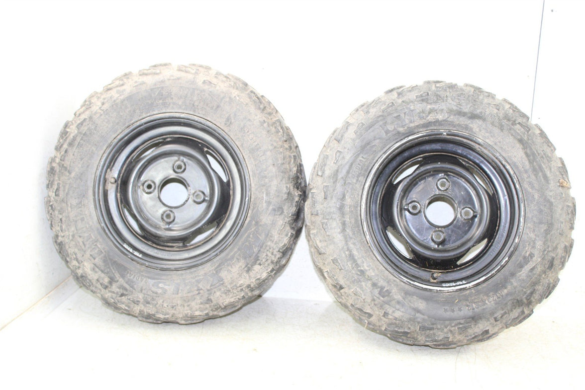 2009 Yamaha Wolverine 450 4x4 Front Wheel Set Rims 50126