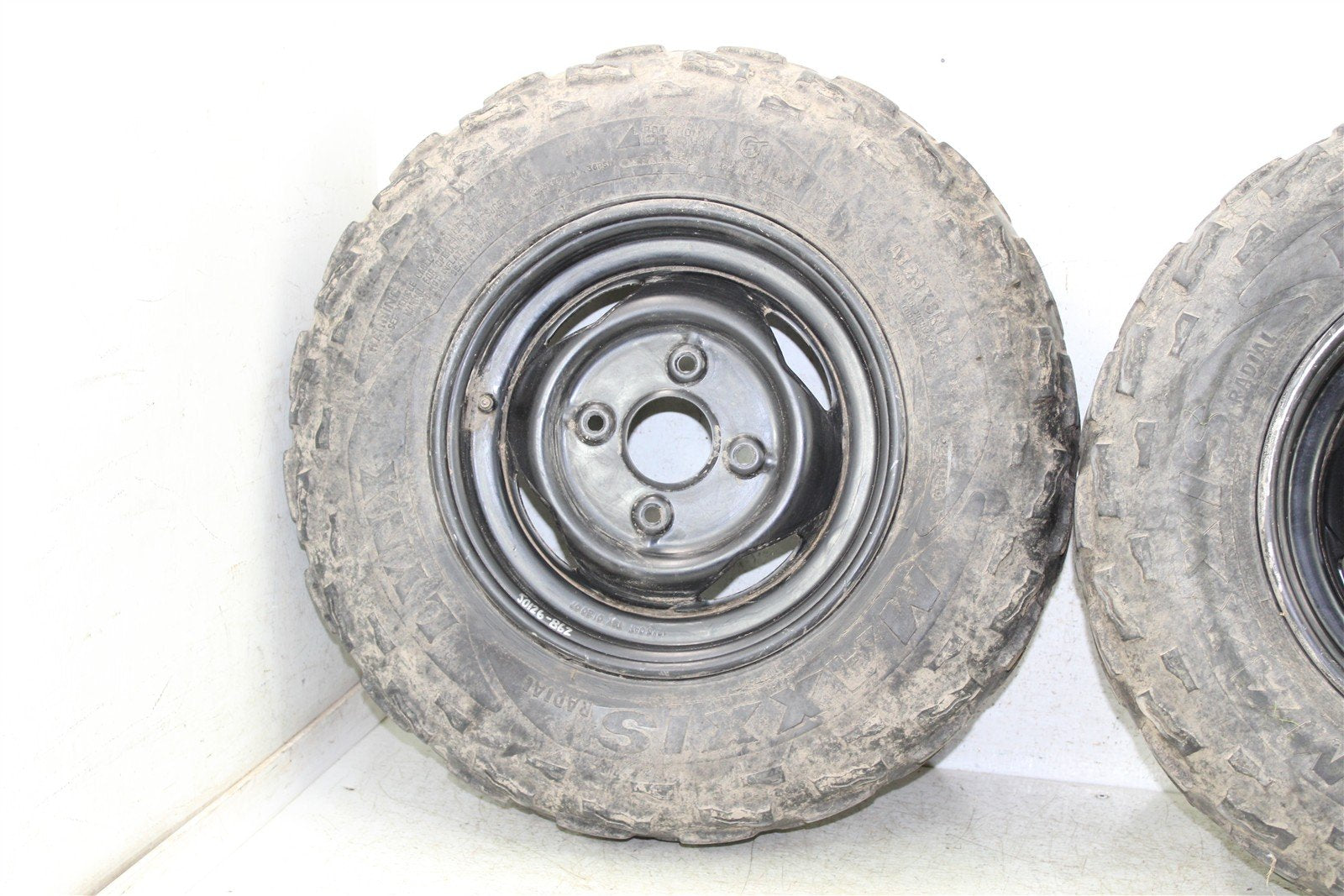 2009 Yamaha Wolverine 450 4x4 Front Wheel Set Rims 50126