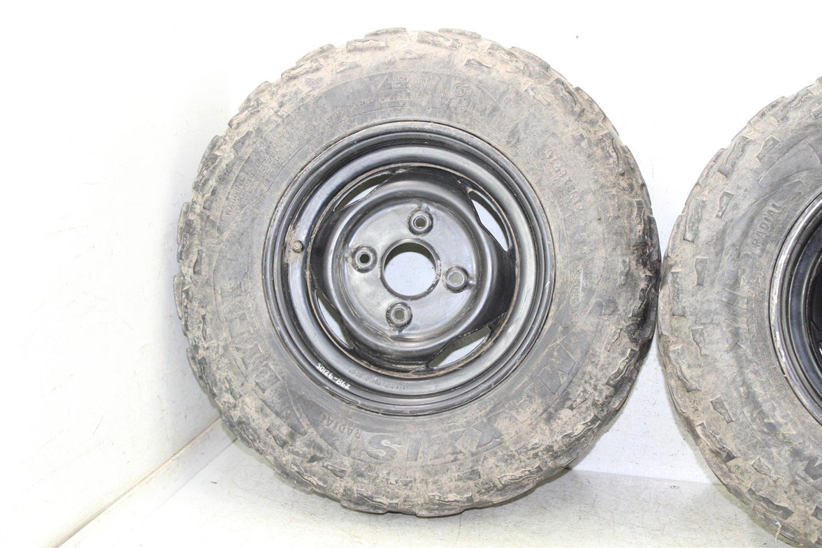 2009 Yamaha Wolverine 450 4x4 Front Wheel Set Rims 50126
