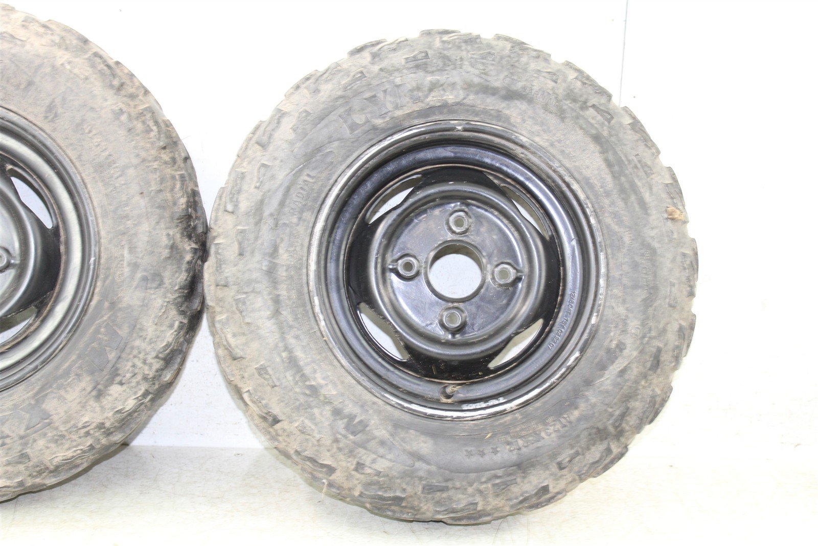 2009 Yamaha Wolverine 450 4x4 Front Wheel Set Rims 50126