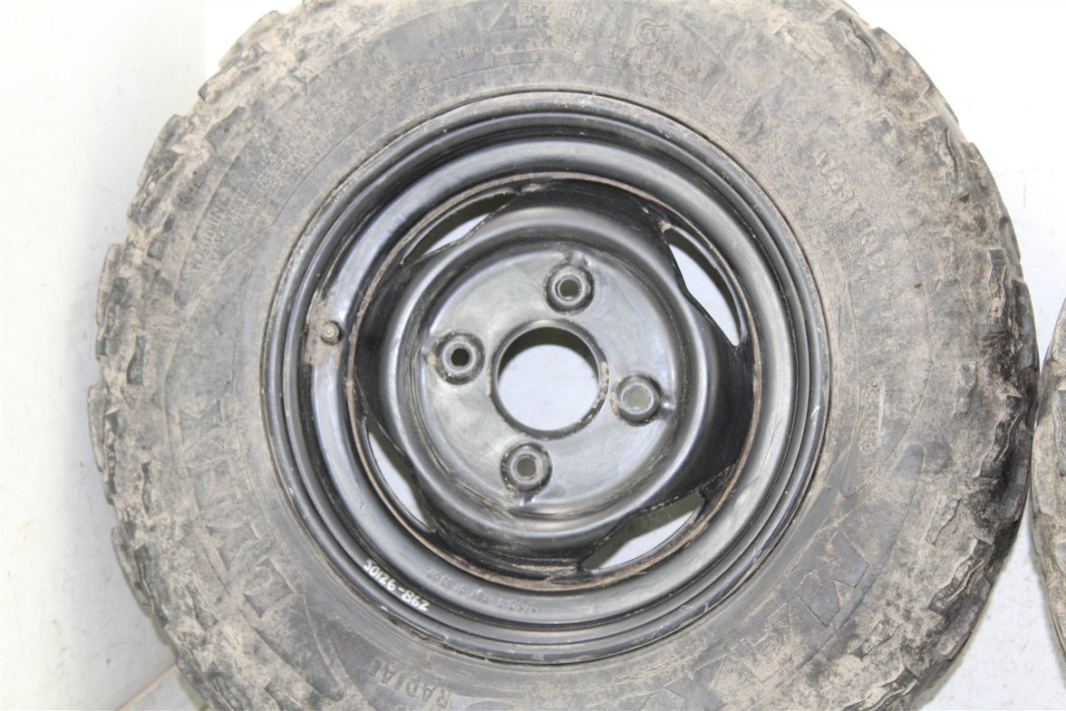 2009 Yamaha Wolverine 450 4x4 Front Wheel Set Rims 50126