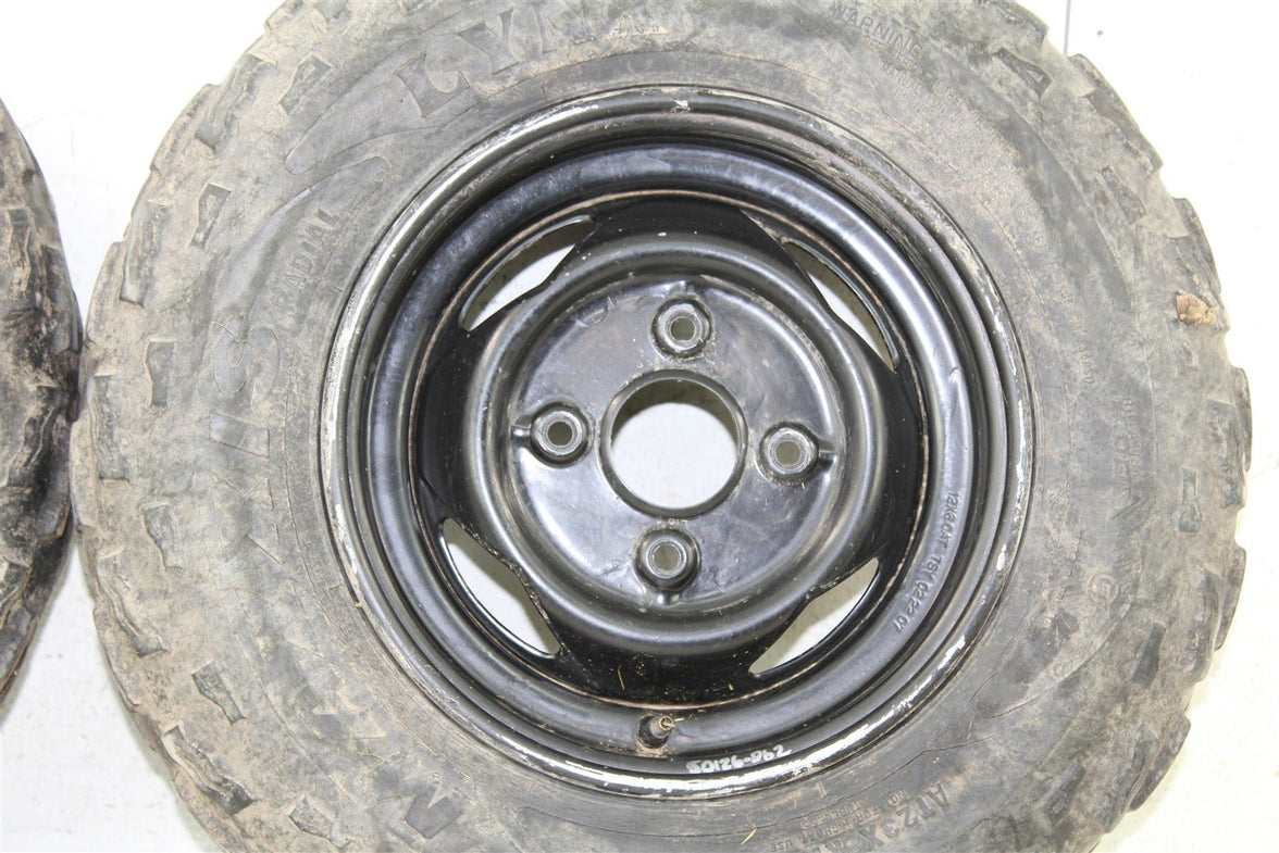 2009 Yamaha Wolverine 450 4x4 Front Wheel Set Rims 50126