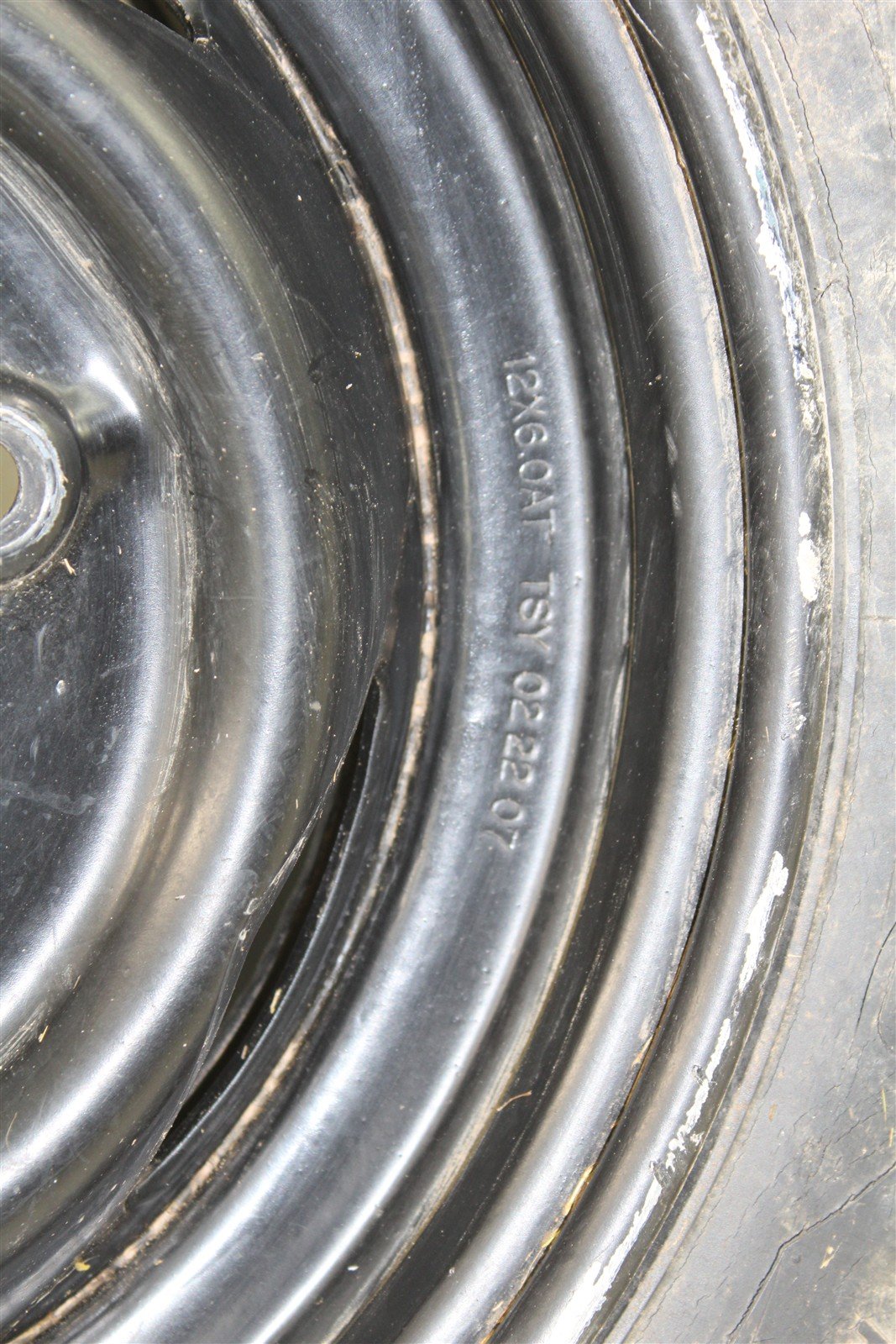 2009 Yamaha Wolverine 450 4x4 Front Wheel Set Rims 50126