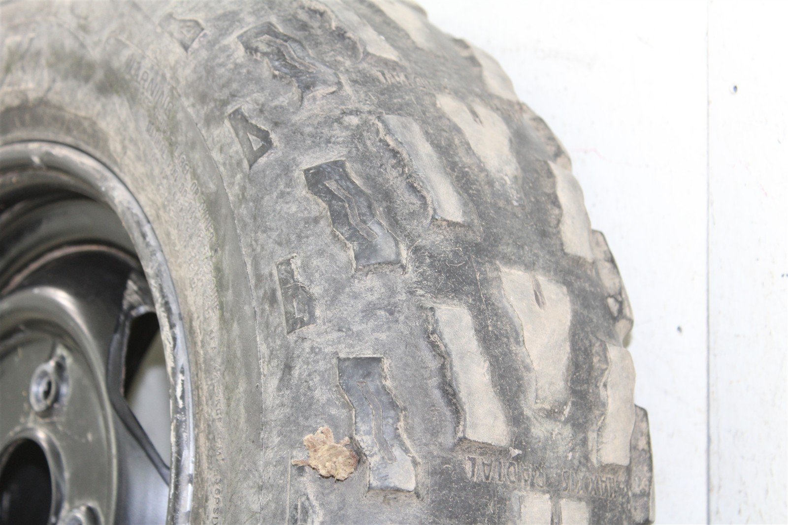 2009 Yamaha Wolverine 450 4x4 Front Wheel Set Rims 50126
