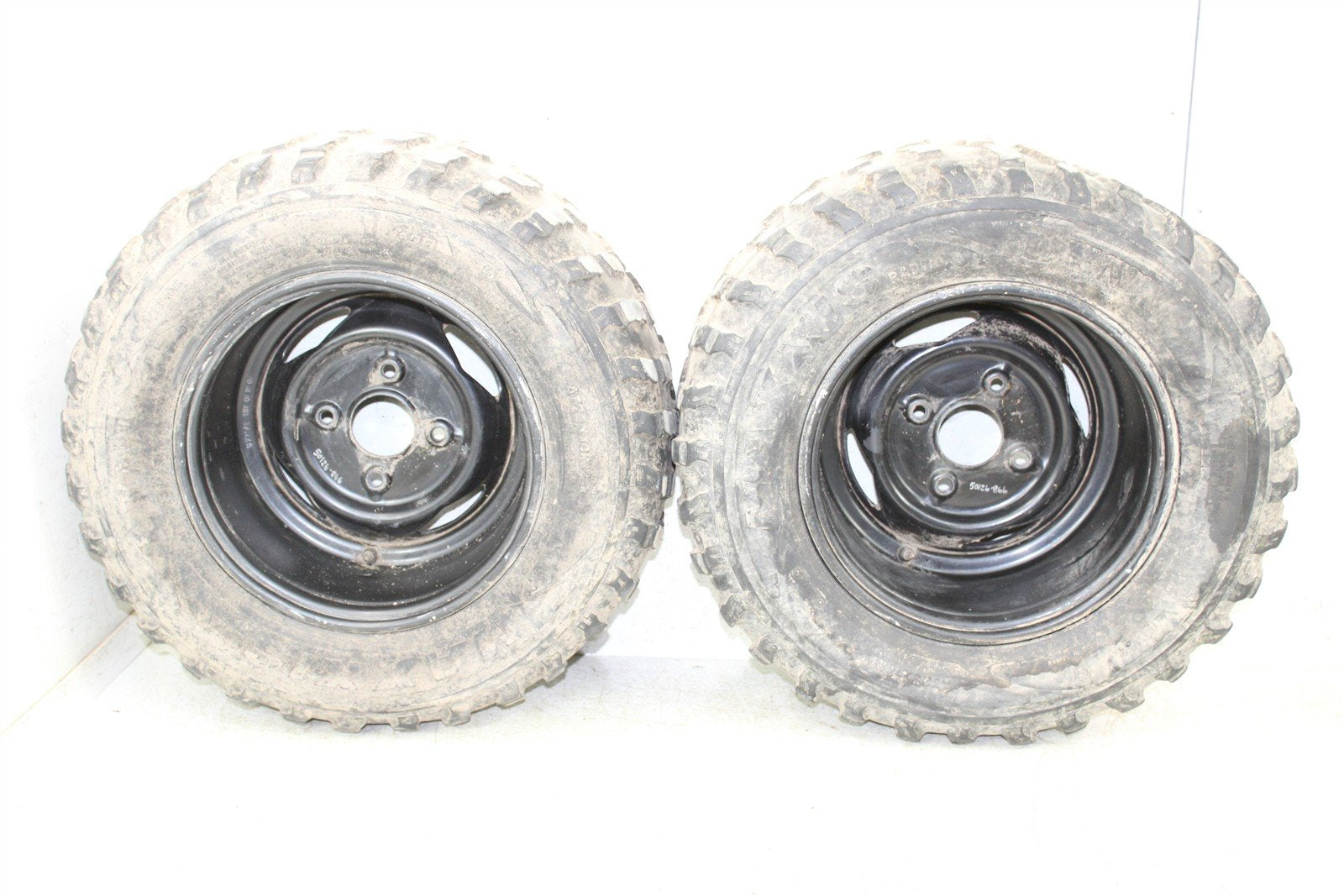2009 Yamaha Wolverine 450 4x4 Rear Wheel Set Rims 50126