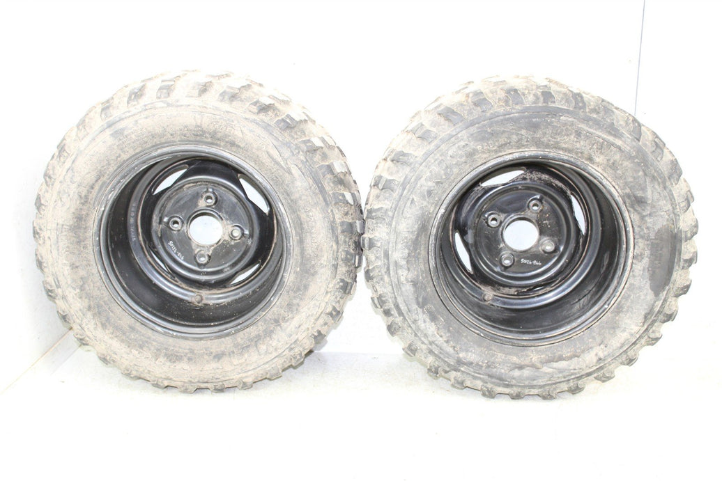 2009 Yamaha Wolverine 450 4x4 Rear Wheel Set Rims 50126