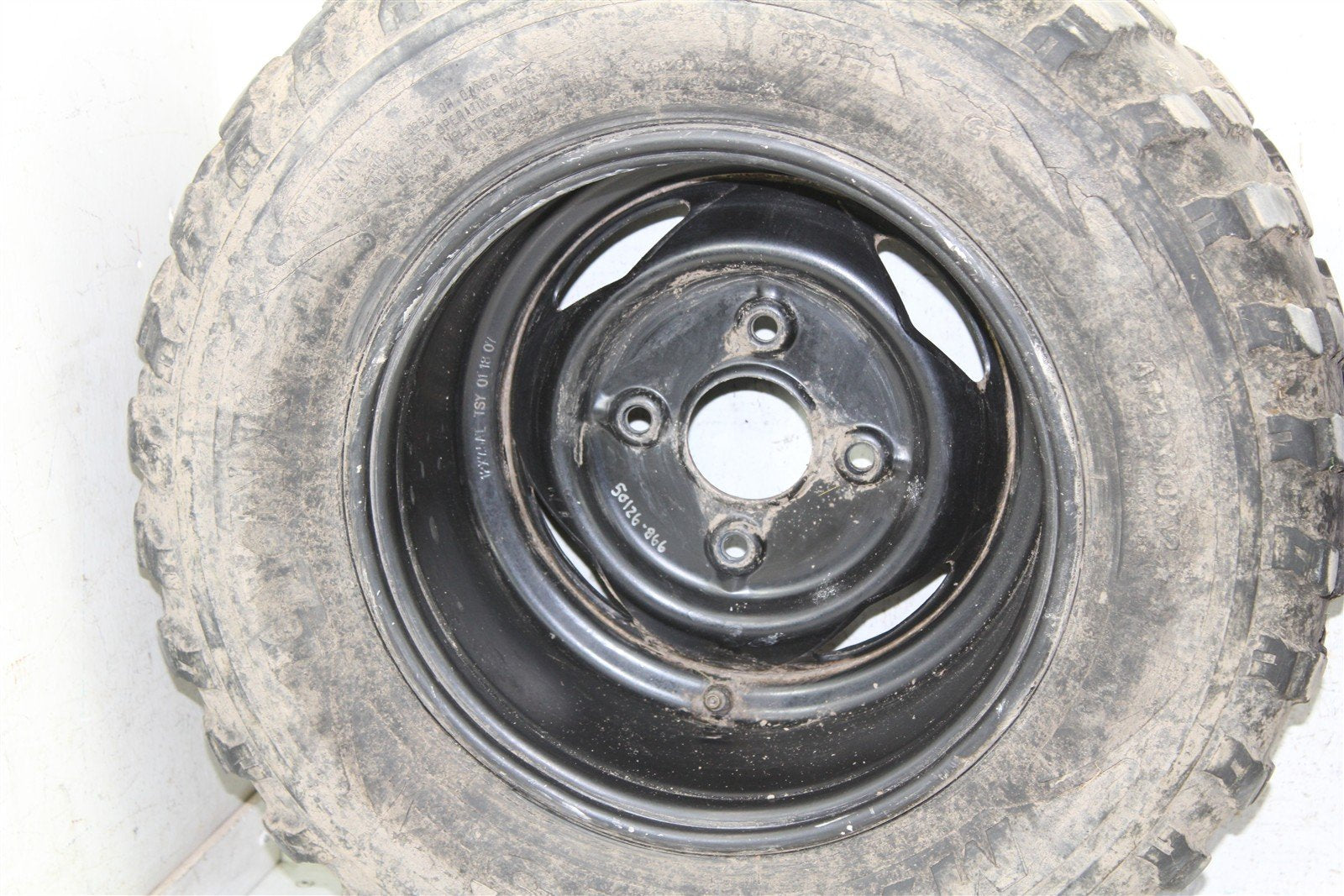 2009 Yamaha Wolverine 450 4x4 Rear Wheel Set Rims 50126