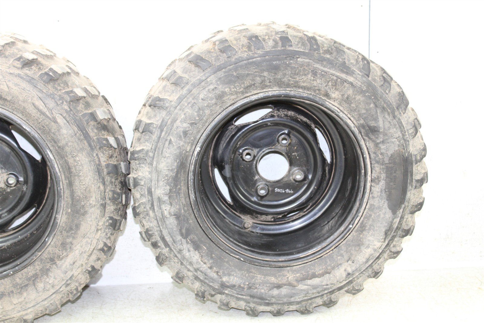 2009 Yamaha Wolverine 450 4x4 Rear Wheel Set Rims 50126