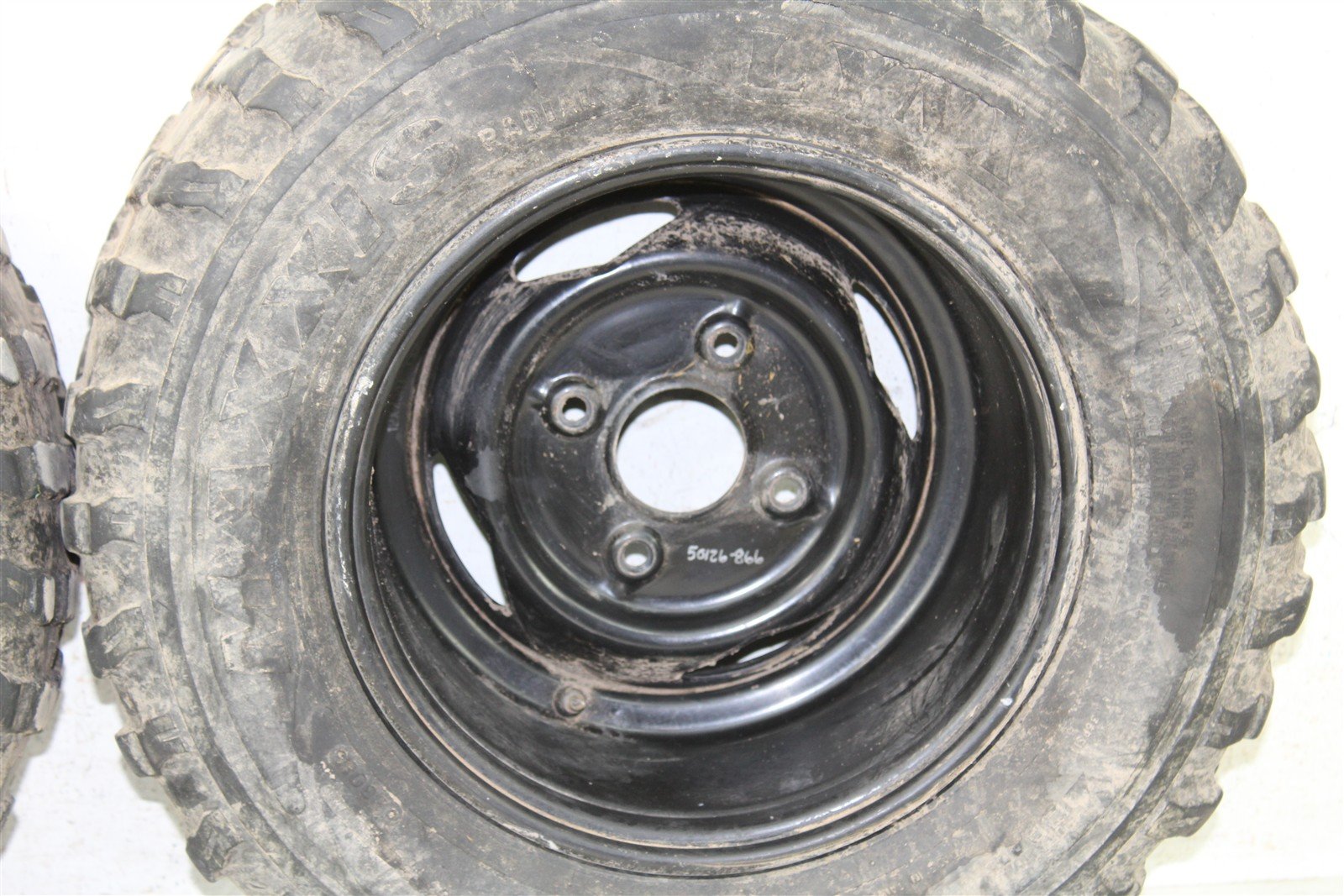 2009 Yamaha Wolverine 450 4x4 Rear Wheel Set Rims 50126
