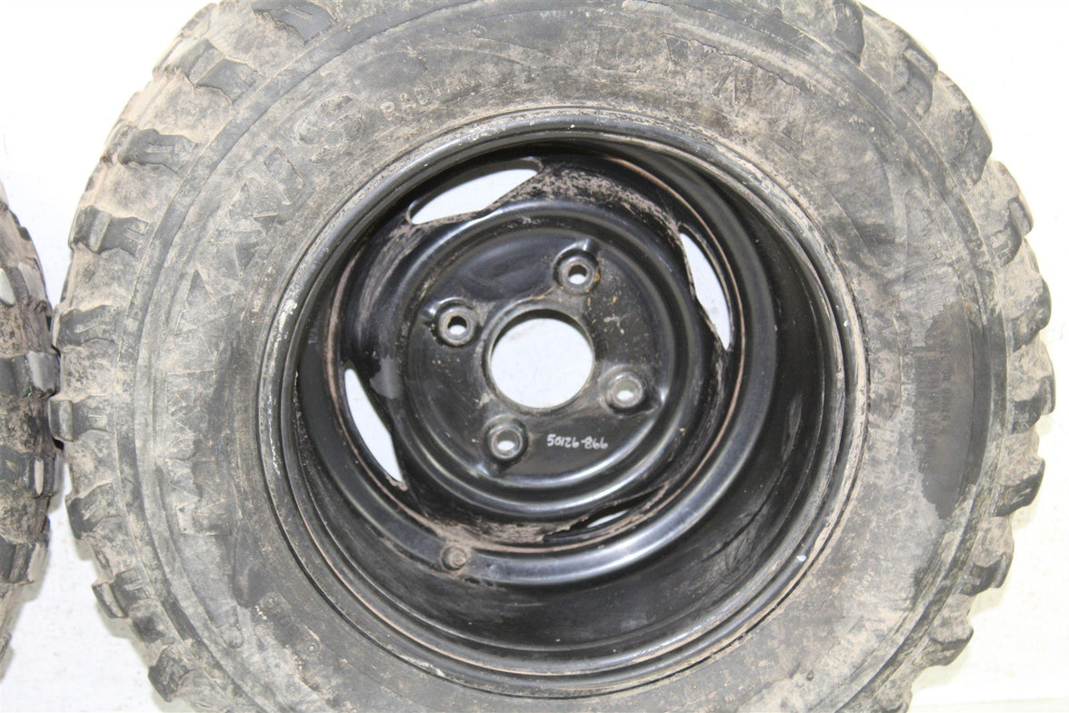2009 Yamaha Wolverine 450 4x4 Rear Wheel Set Rims 50126