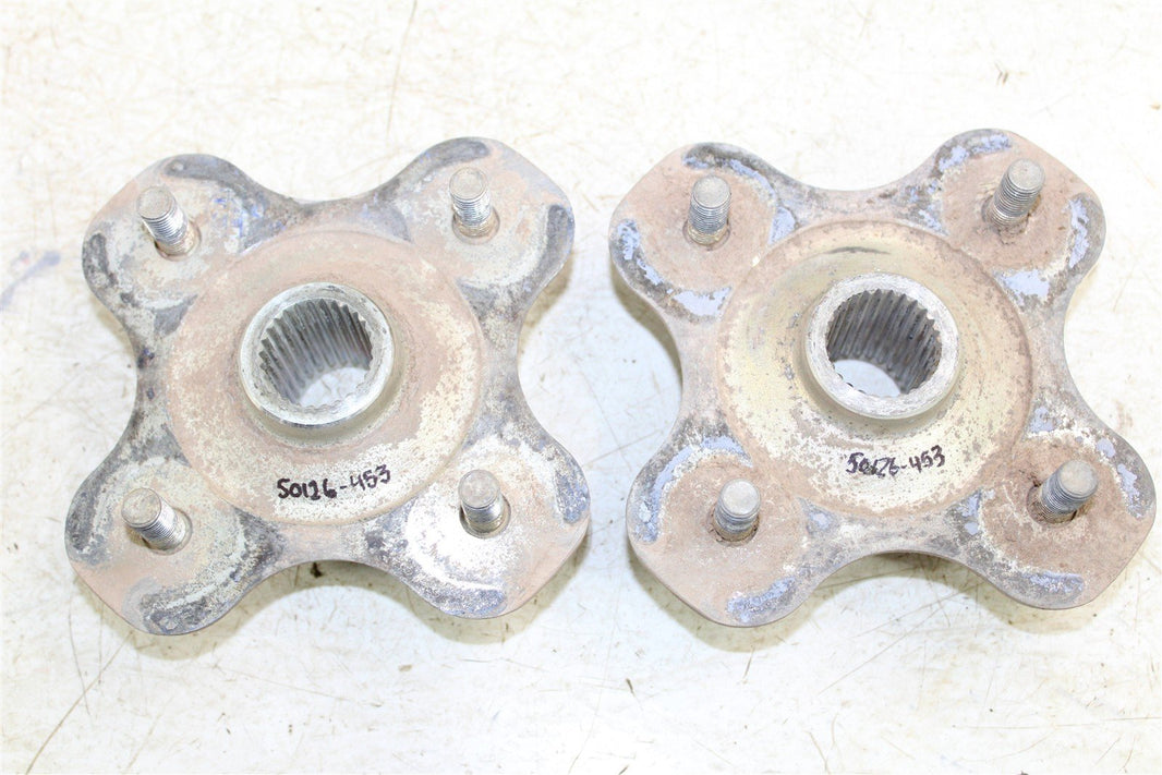 2009 Yamaha Wolverine 450 4x4 Rear Hubs Wheel Mounts 50126