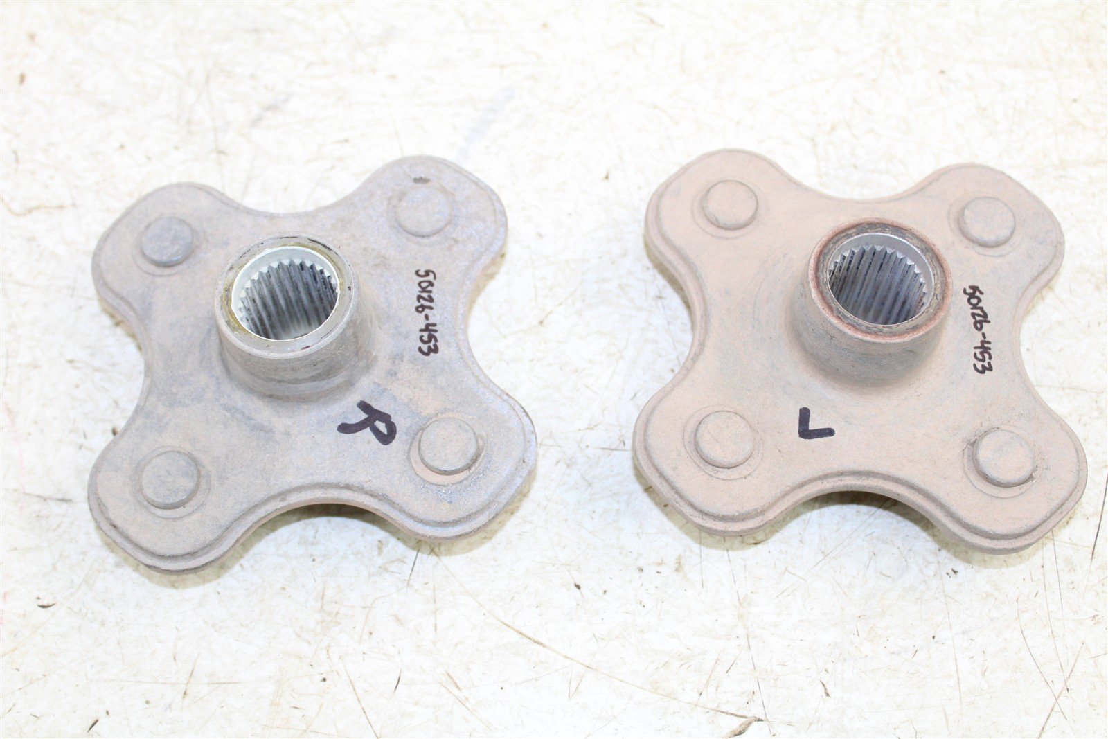 2009 Yamaha Wolverine 450 4x4 Rear Hubs Wheel Mounts 50126