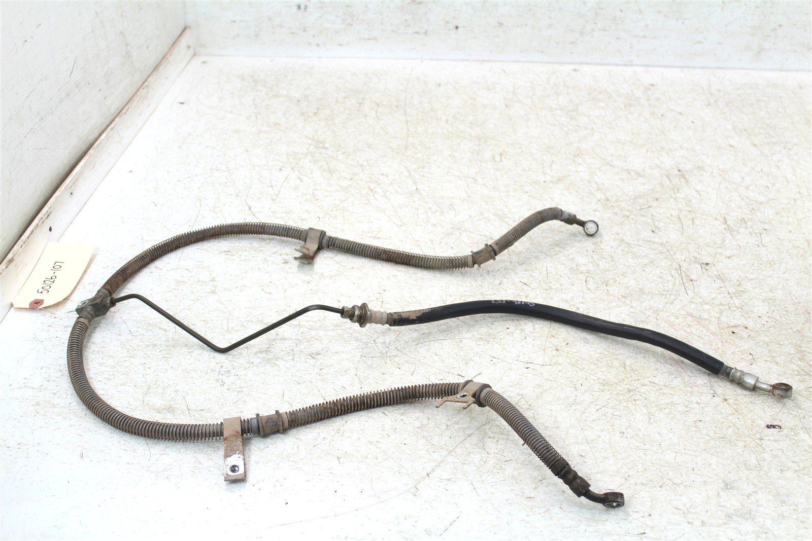 2009 Yamaha Wolverine 450 4x4 Front Brake Hose Line 50126