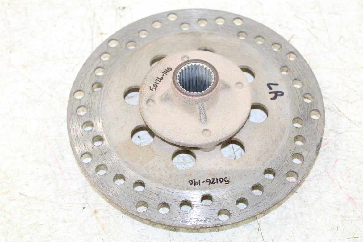 2009 Yamaha Wolverine 450 4x4 Rear Brake Rotor Mount Hub w/ Disc 50126