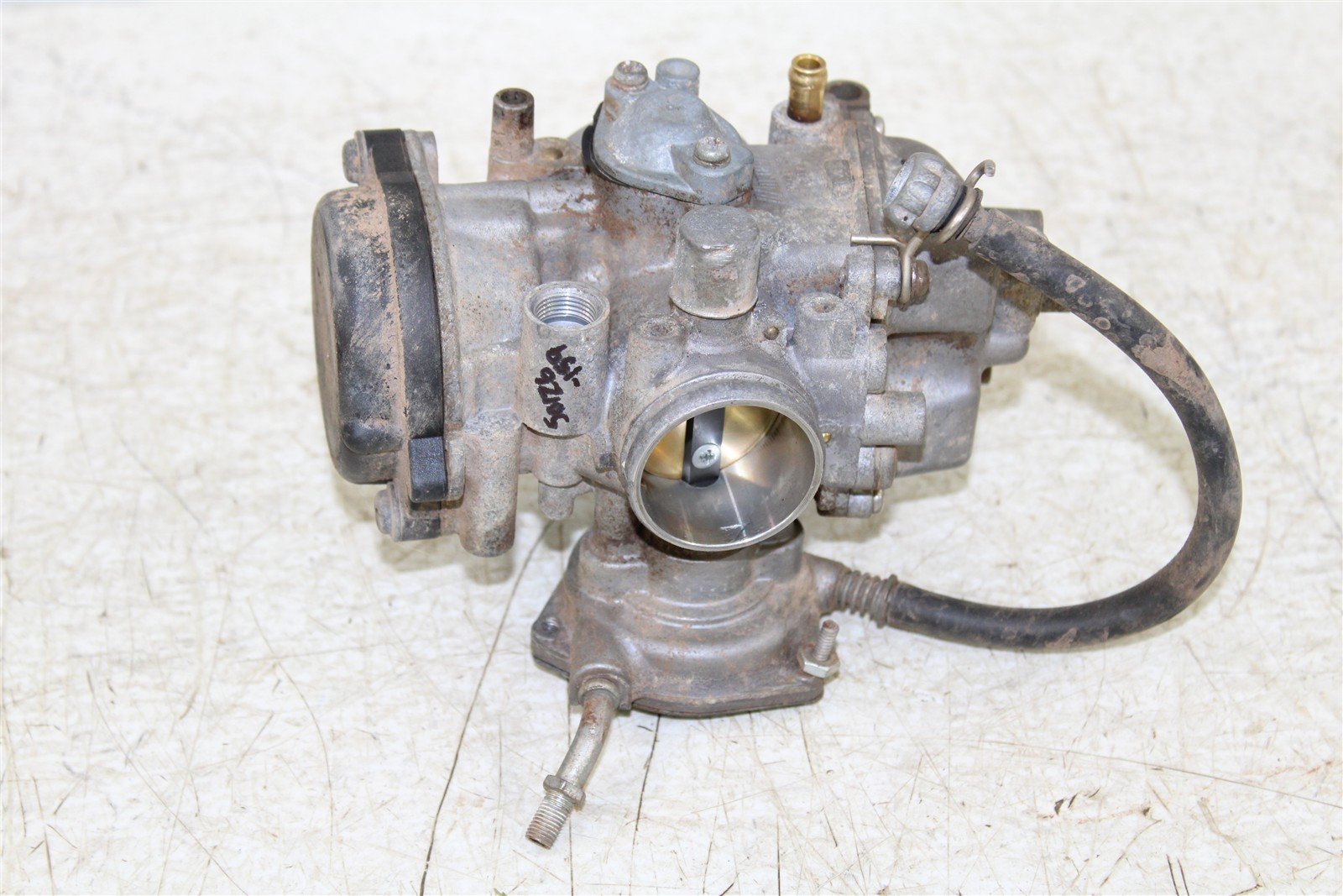 2009 Yamaha Wolverine 450 4x4 Mikuni Carburetor Carb Fuel Intake 50126