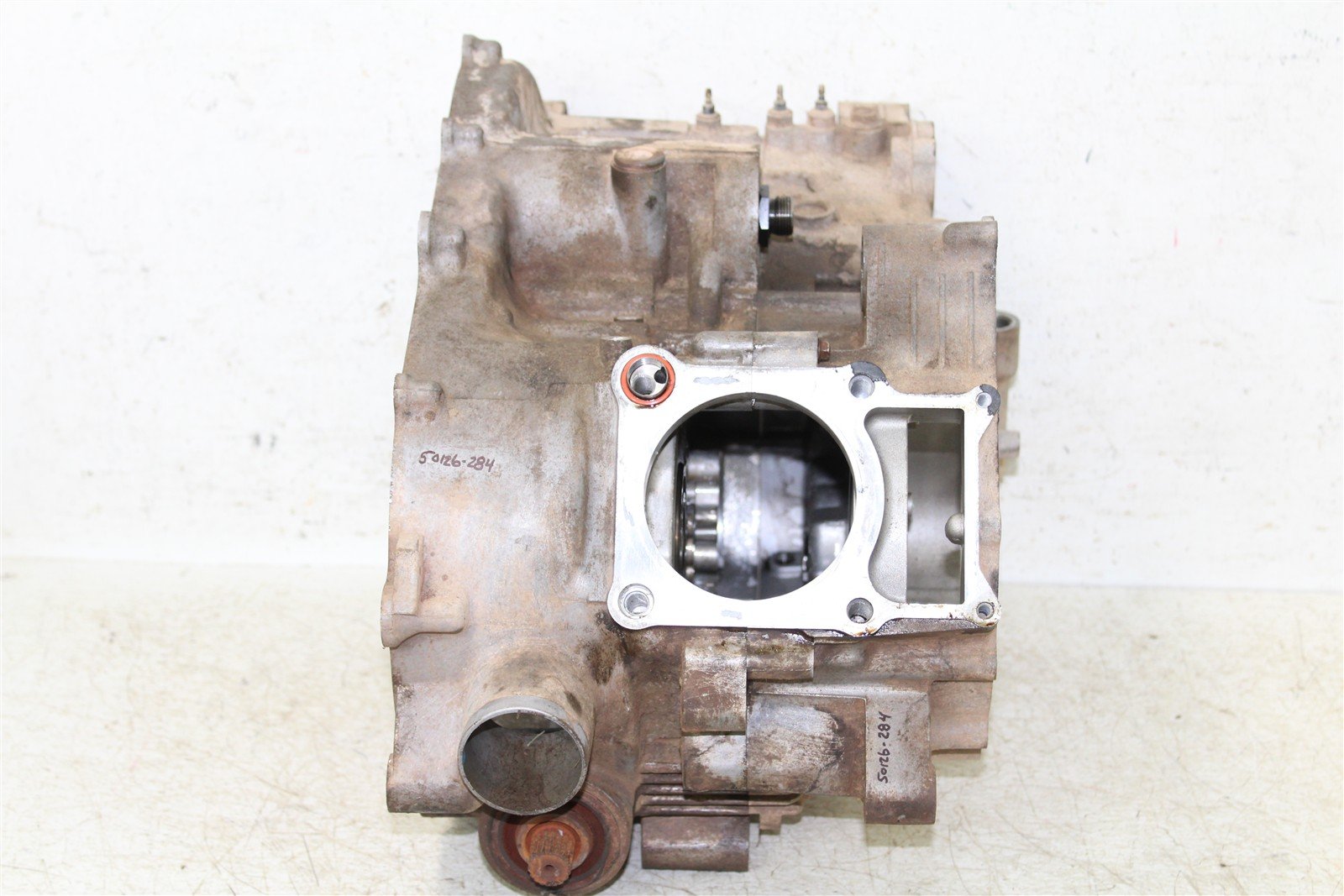 2009 Yamaha Wolverine 450 4x4 Engine Cases Crankcase Left Right 50126
