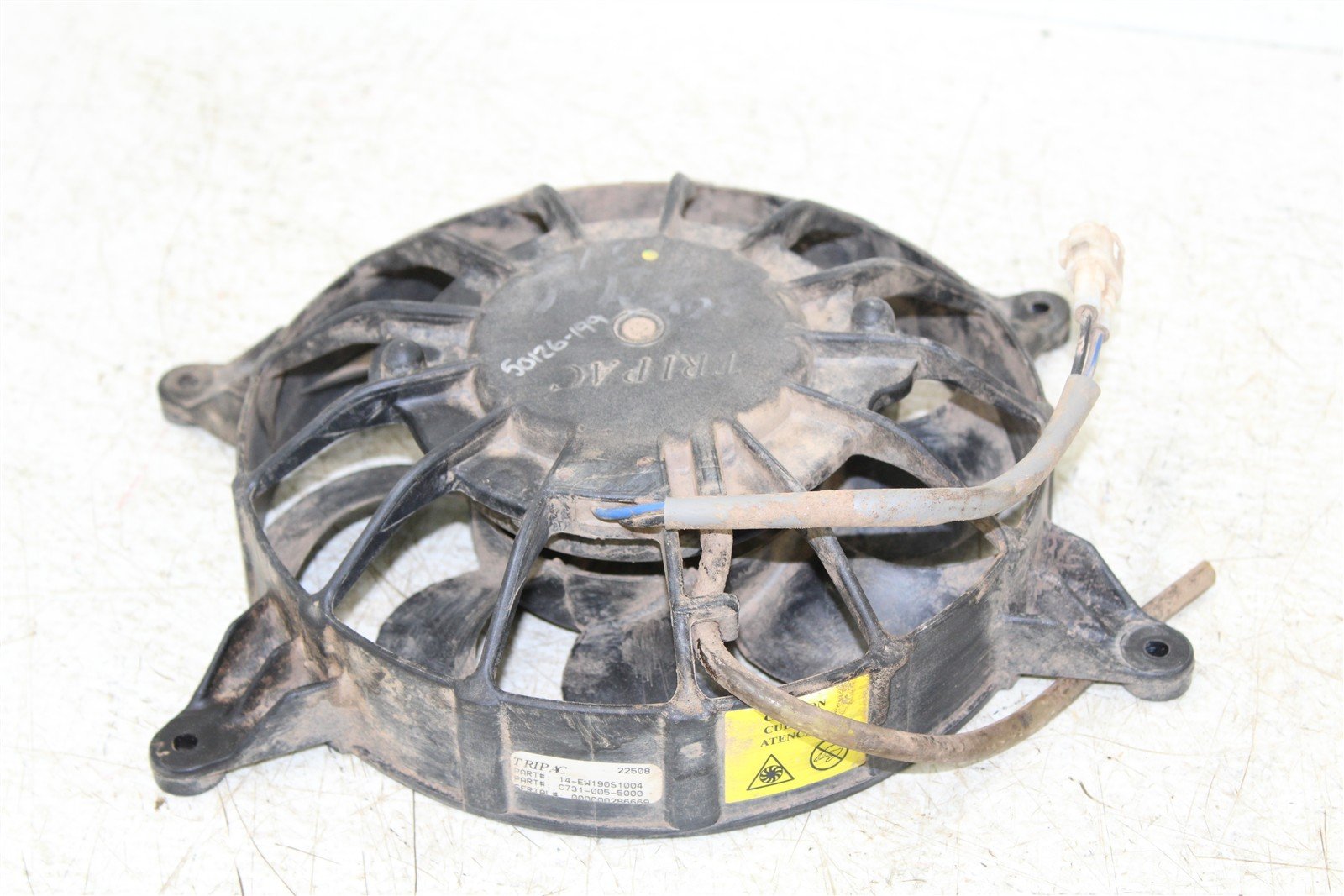 2009 Yamaha Wolverine 450 4x4 Radiator Cooling Fan 50126