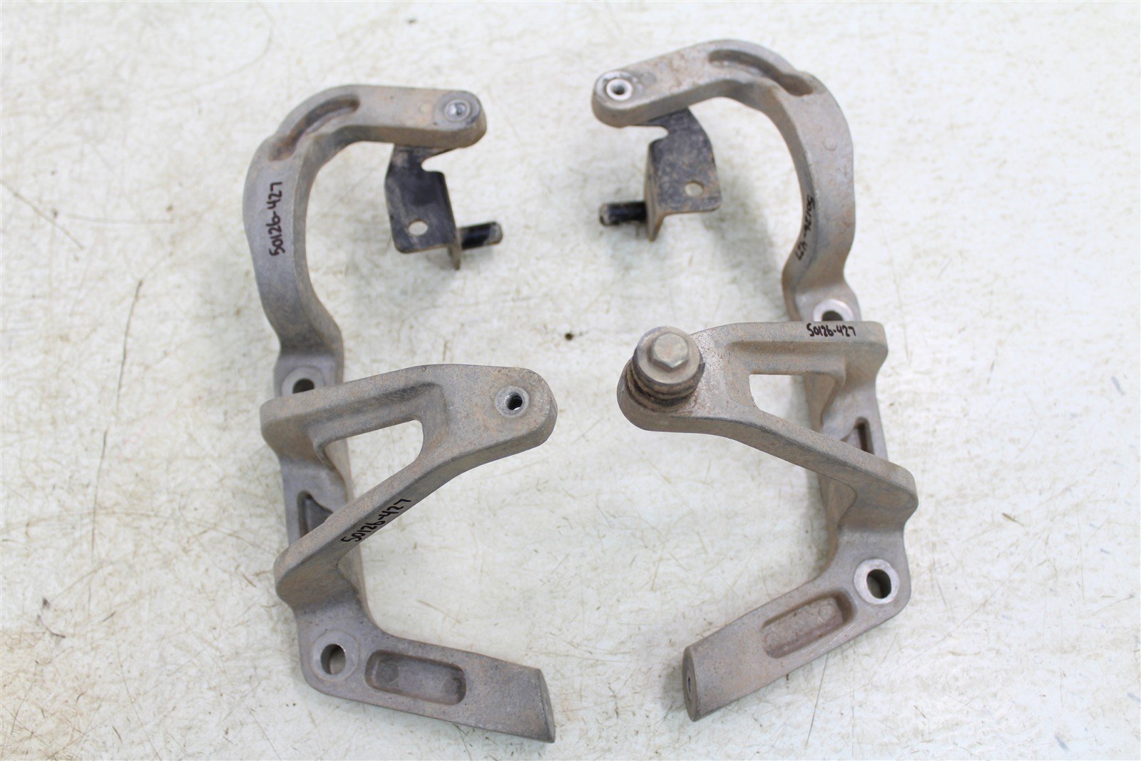2009 Yamaha Wolverine 450 4x4 Headlight Mounting Brackets Head Light Mount 50126