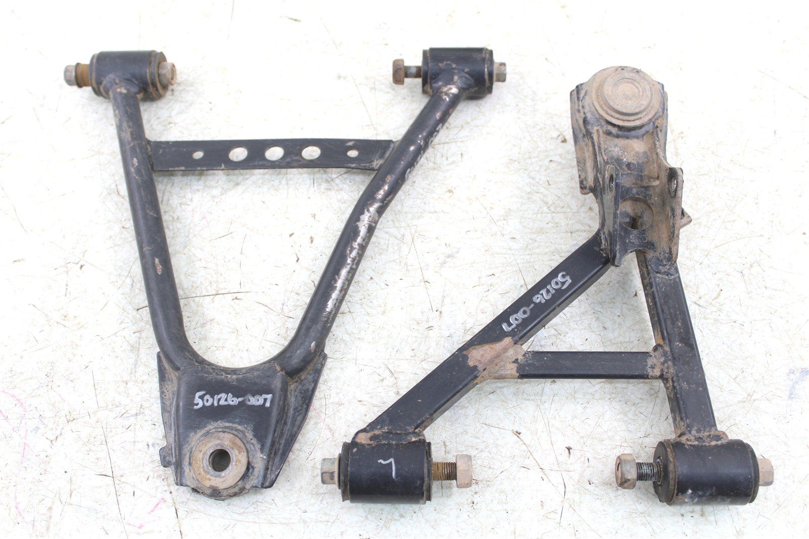2009 Yamaha Wolverine 450 4x4 Front Left Control A Arms Upper Lower 50126