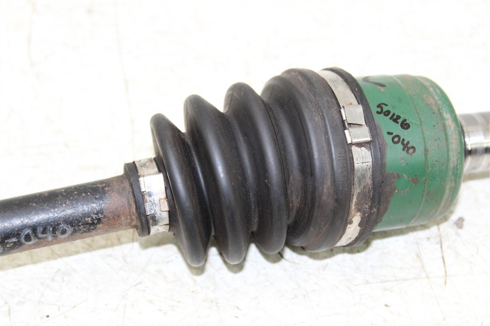 2009 Yamaha Wolverine 450 4x4 Left Front CV Axle Boot Straight 50126