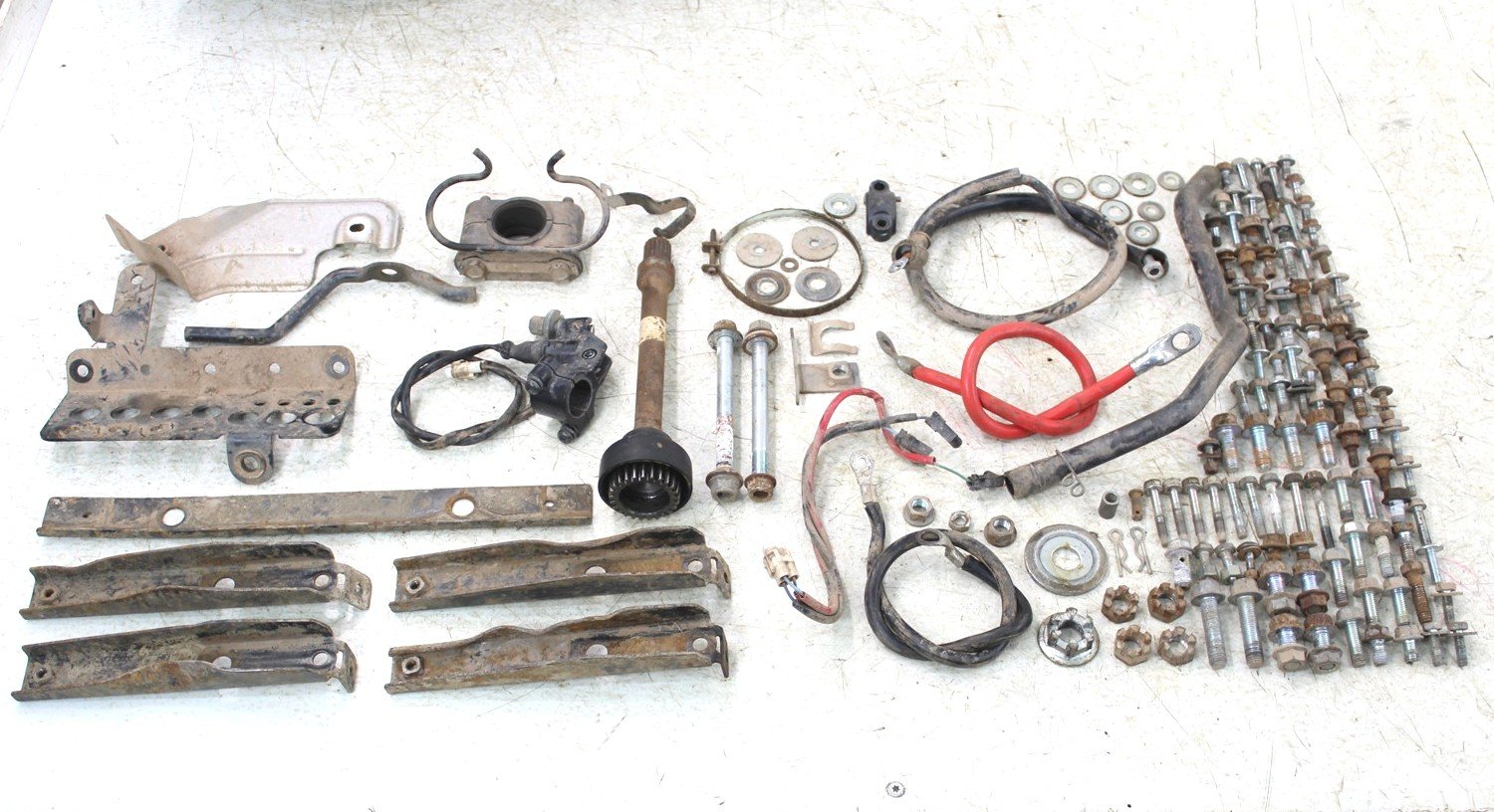 2009 Yamaha Wolverine 450 4x4 Chassis Bolt Kit Hardware Bracket Mount Wire 50126