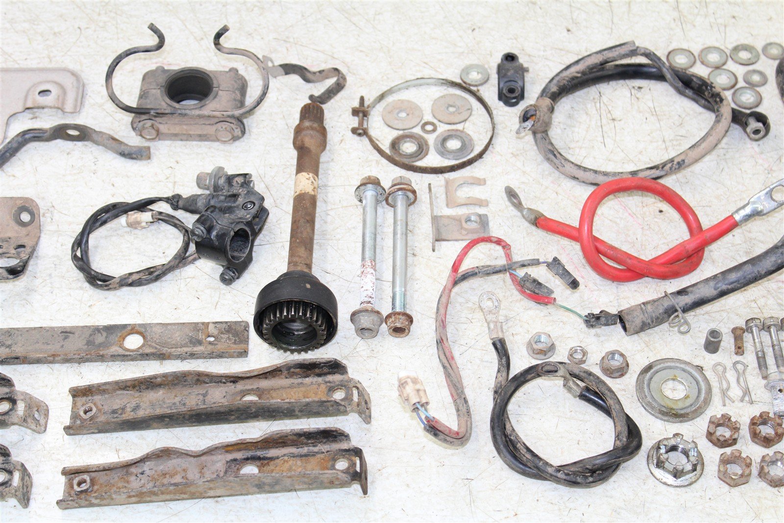 2009 Yamaha Wolverine 450 4x4 Chassis Bolt Kit Hardware Bracket Mount Wire 50126