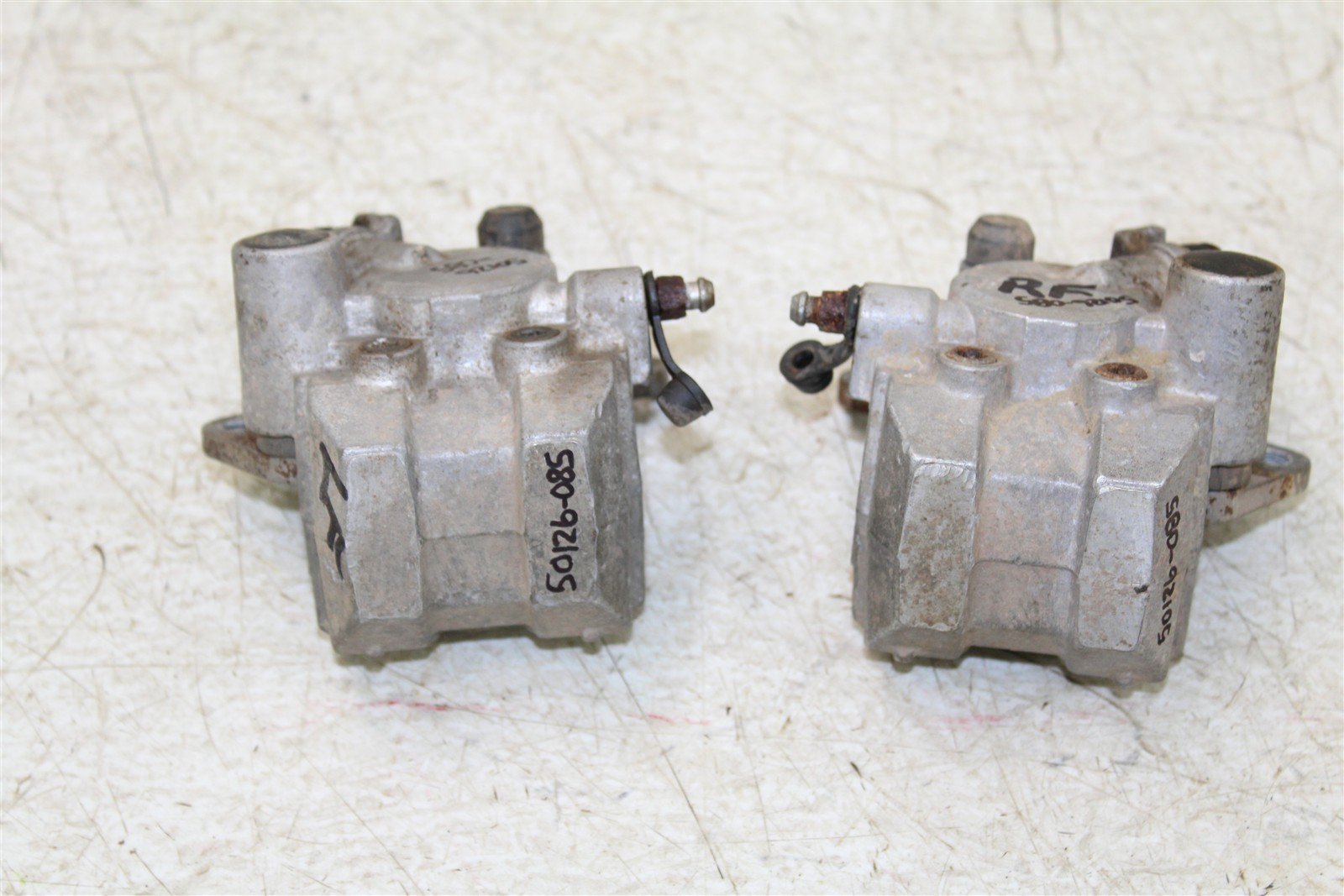 2009 Yamaha Wolverine 450 4x4 Front Brake Calipers Set Left Right 50126