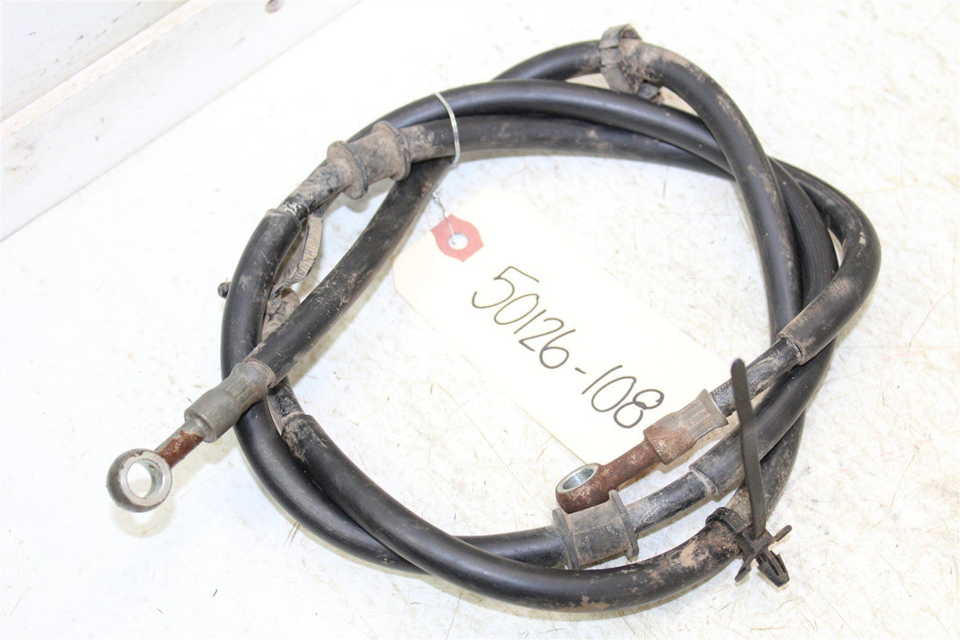 2009 Yamaha Wolverine 450 4x4 Rear Brake Hose Line 50126