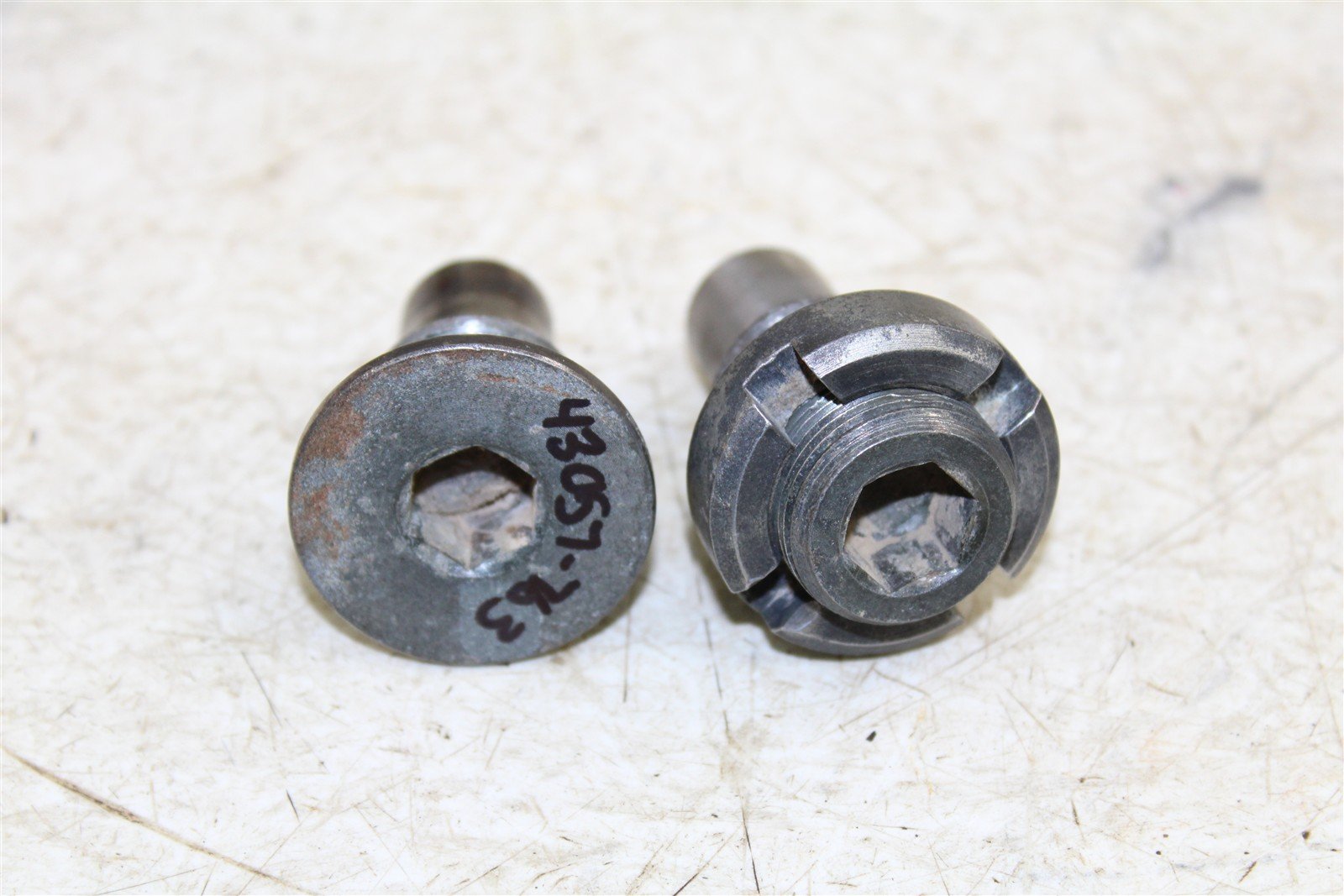 2003 Suzuki Vinson 500 4x4 Swingarm Pivot Bolts Swing Arm Nut 43057