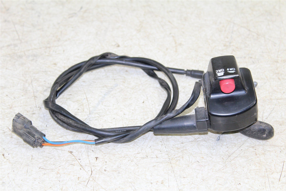 2003 Suzuki Vinson 500 4x4 Throttle Lever Housing w/ Cable 43057