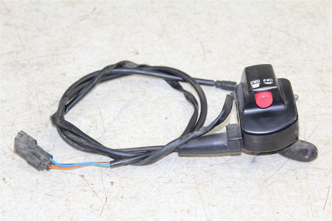 2003 Suzuki Vinson 500 4x4 Throttle Lever Housing w/ Cable 43057