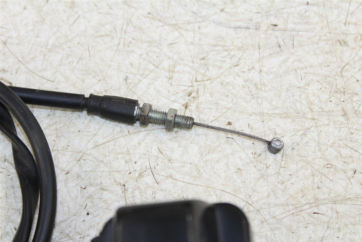 2003 Suzuki Vinson 500 4x4 Throttle Lever Housing w/ Cable 43057