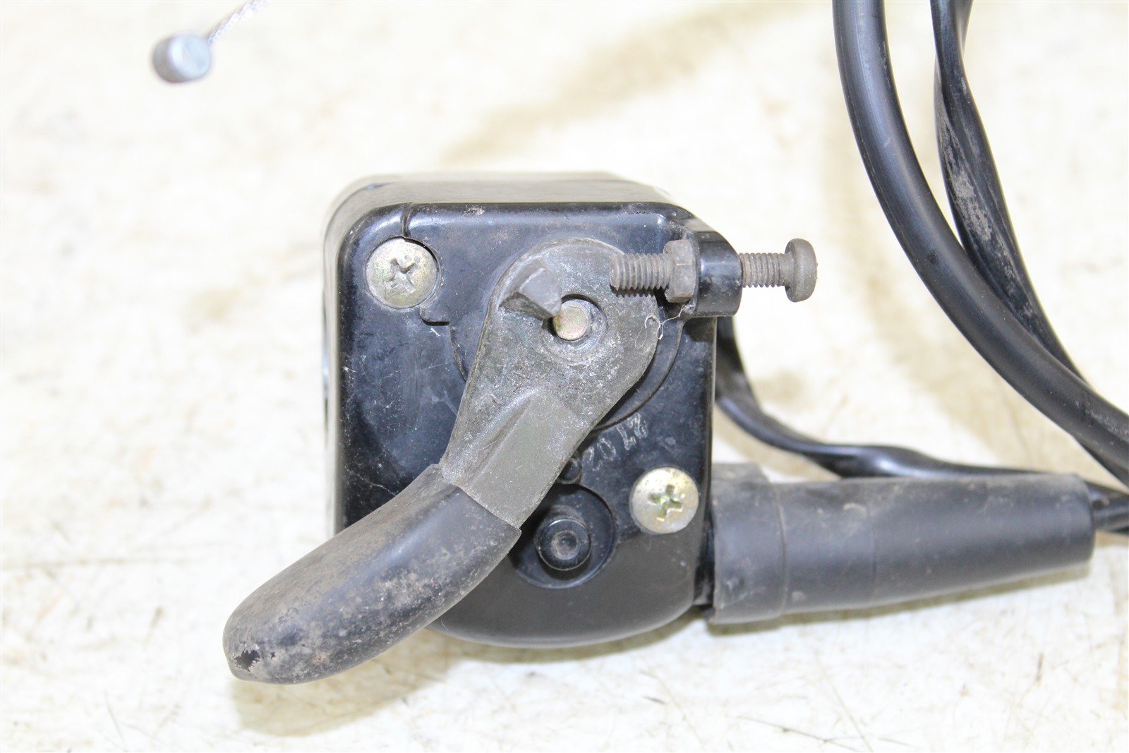 2003 Suzuki Vinson 500 4x4 Throttle Lever Housing w/ Cable 43057
