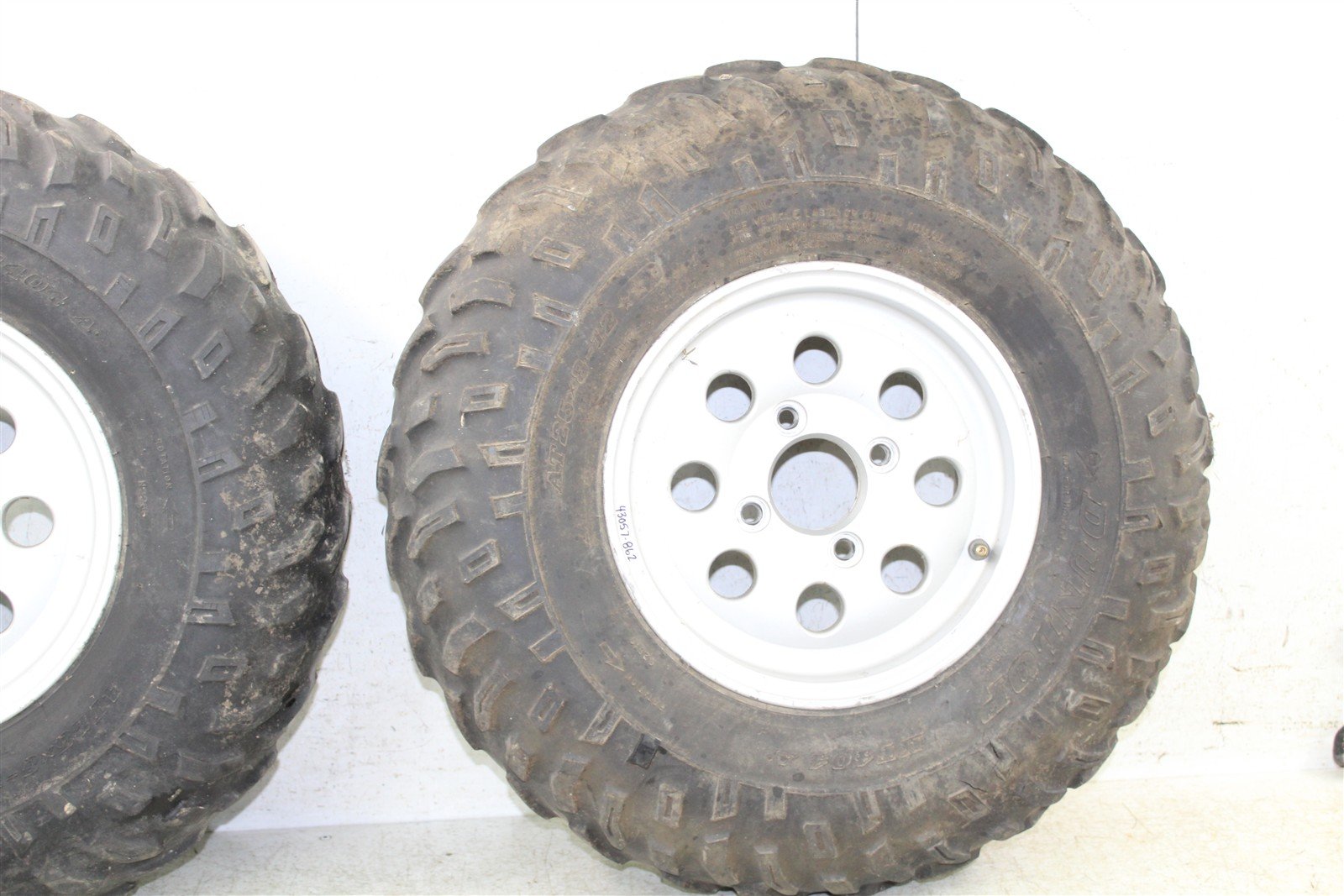 2003 Suzuki Vinson 500 4x4 Front Wheel Set Rims 43057