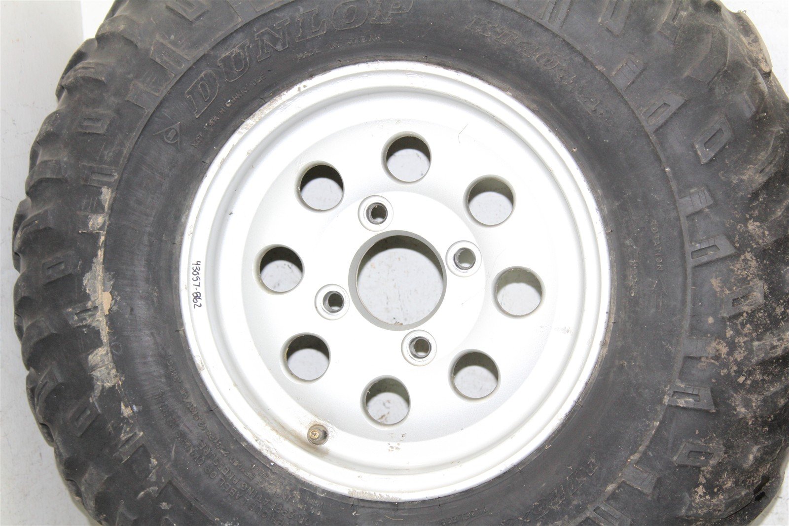 2003 Suzuki Vinson 500 4x4 Front Wheel Set Rims 43057
