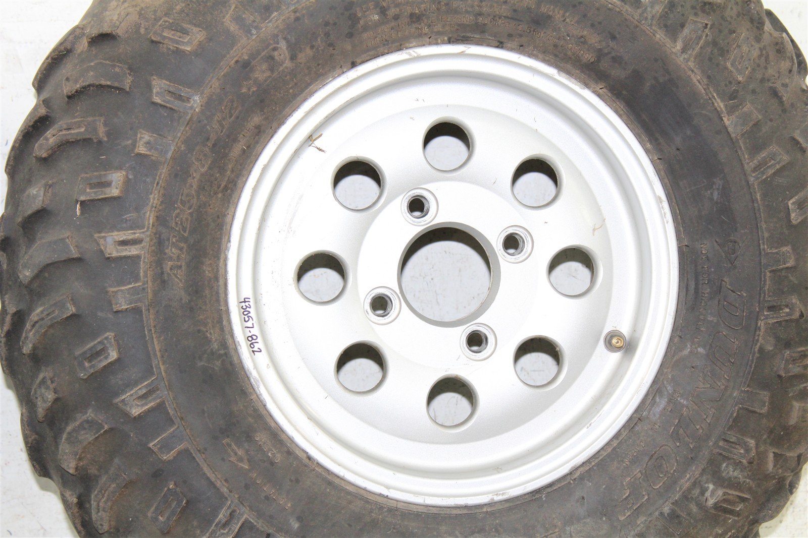 2003 Suzuki Vinson 500 4x4 Front Wheel Set Rims 43057