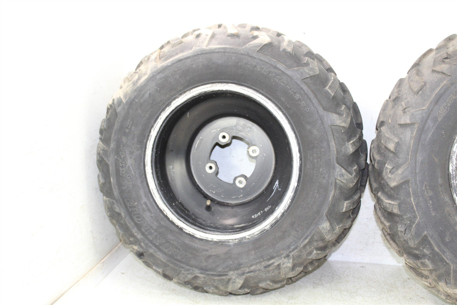 2001 Yamaha Grizzly 600 4x4 Rear Wheel Set Rims 43057