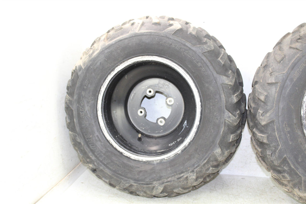 2001 Yamaha Grizzly 600 4x4 Rear Wheel Set Rims 43057