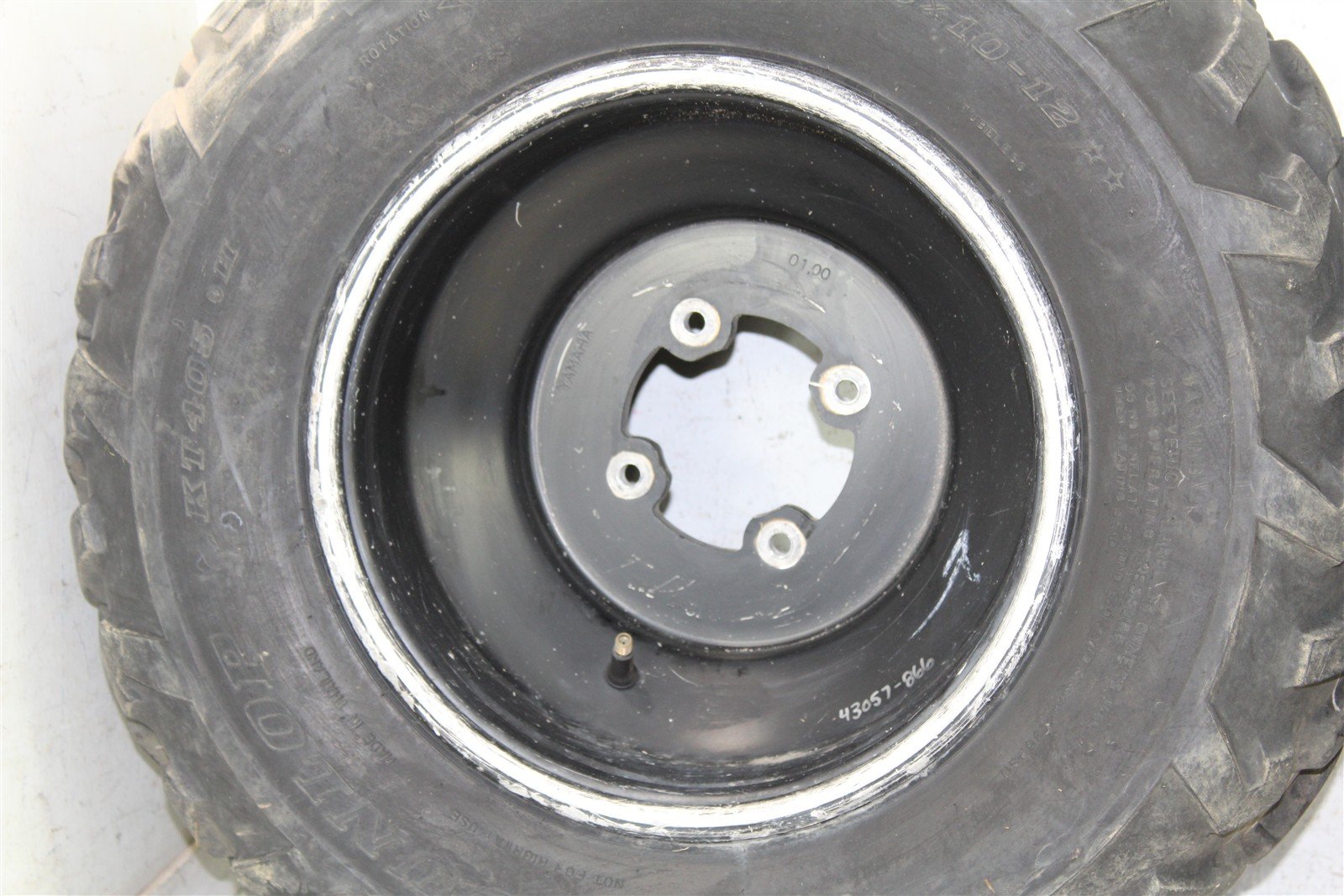 2001 Yamaha Grizzly 600 4x4 Rear Wheel Set Rims 43057