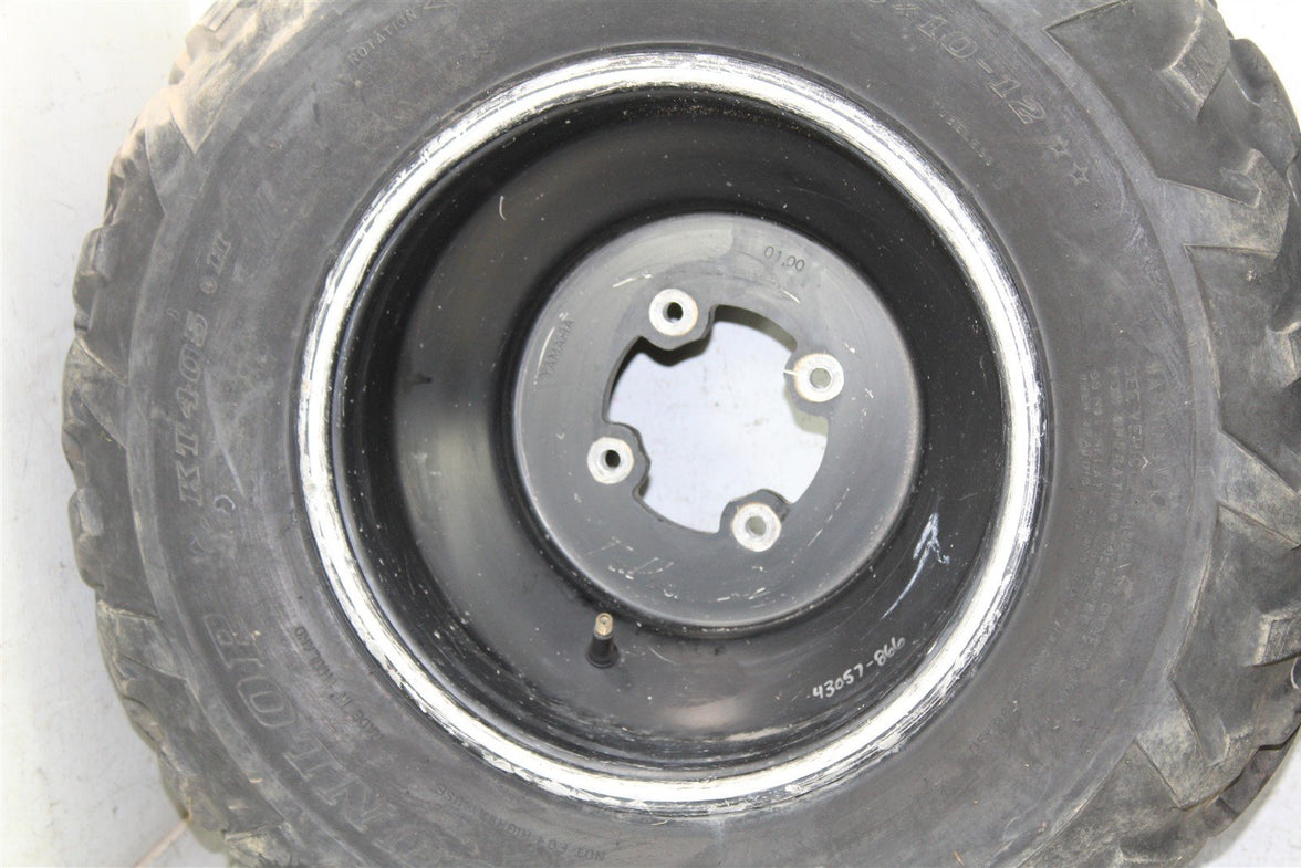 2001 Yamaha Grizzly 600 4x4 Rear Wheel Set Rims 43057