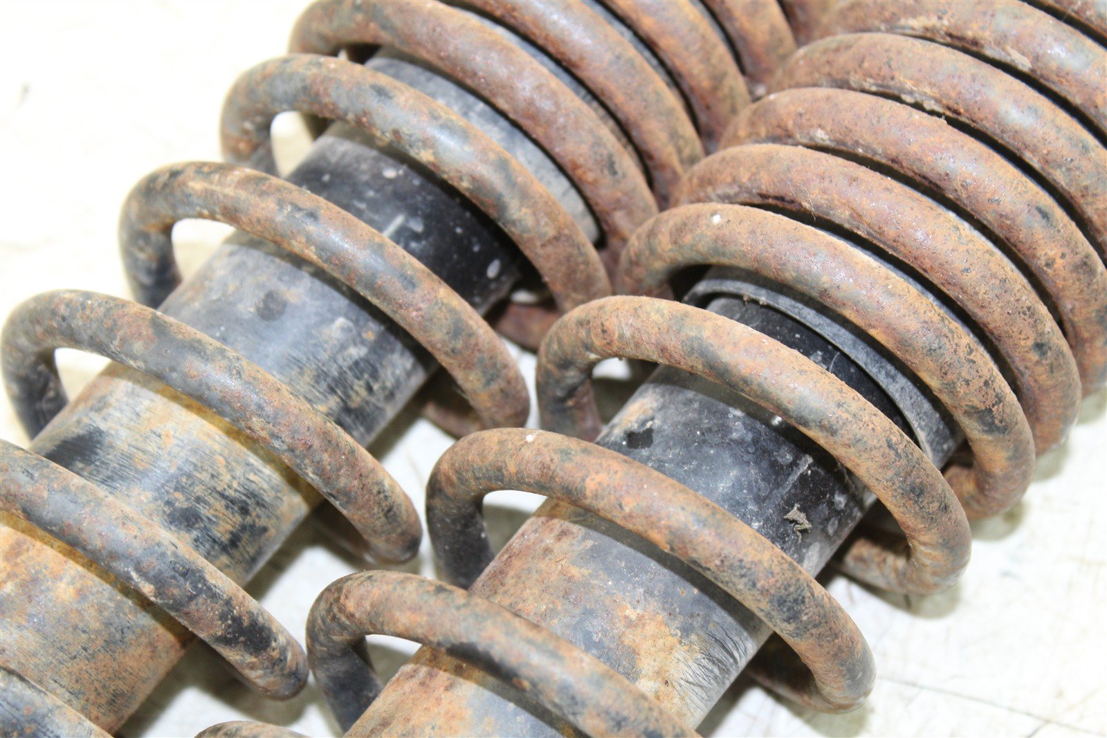 2003 Suzuki Vinson 500 4x4 Rear Shocks Spring Absorber Left Right 43057