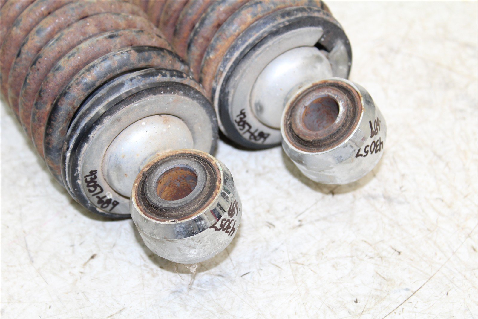 2003 Suzuki Vinson 500 4x4 Rear Shocks Spring Absorber Left Right 43057