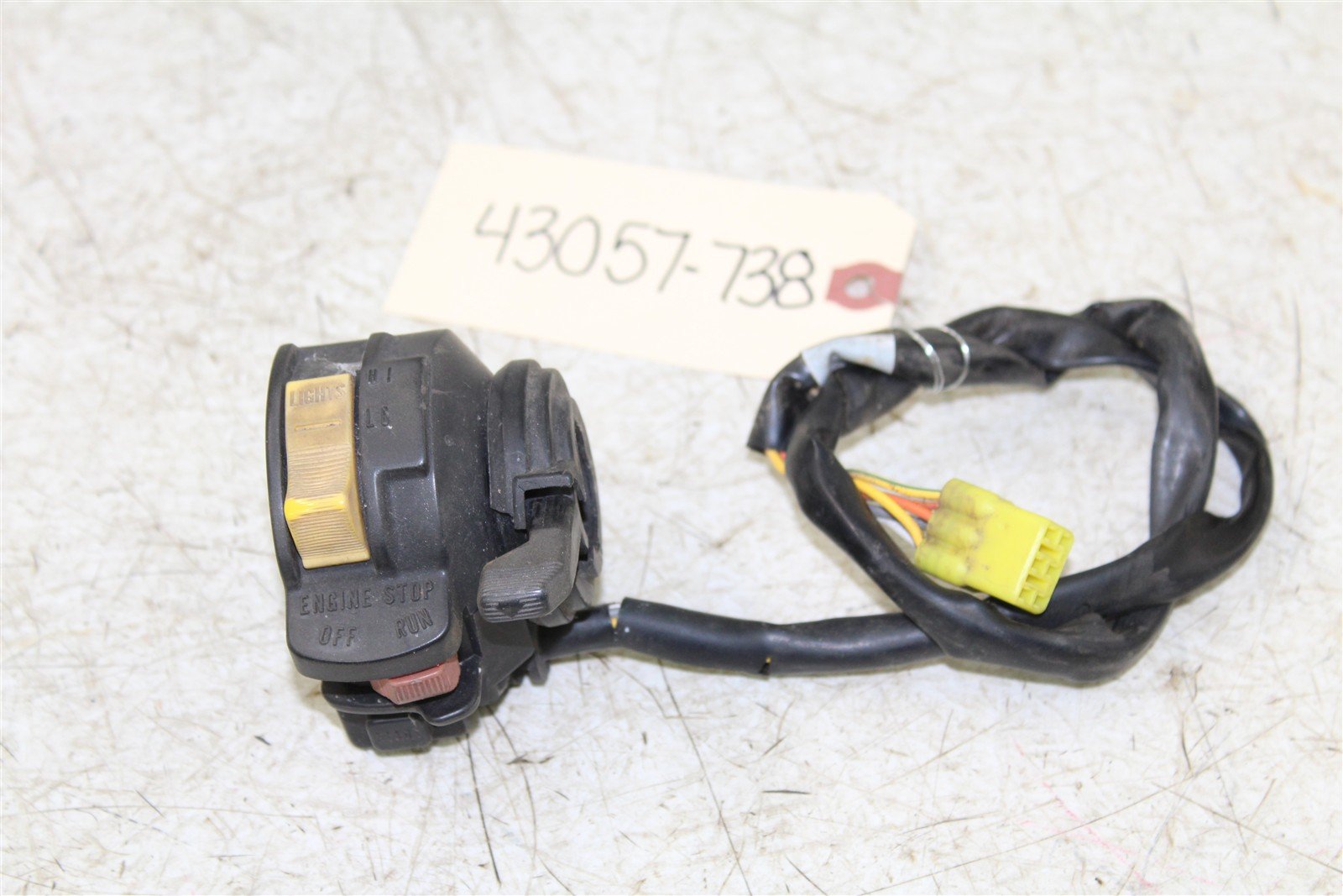 2003 Suzuki Vinson 500 4x4 Start Button Kill Switch On Off 43057