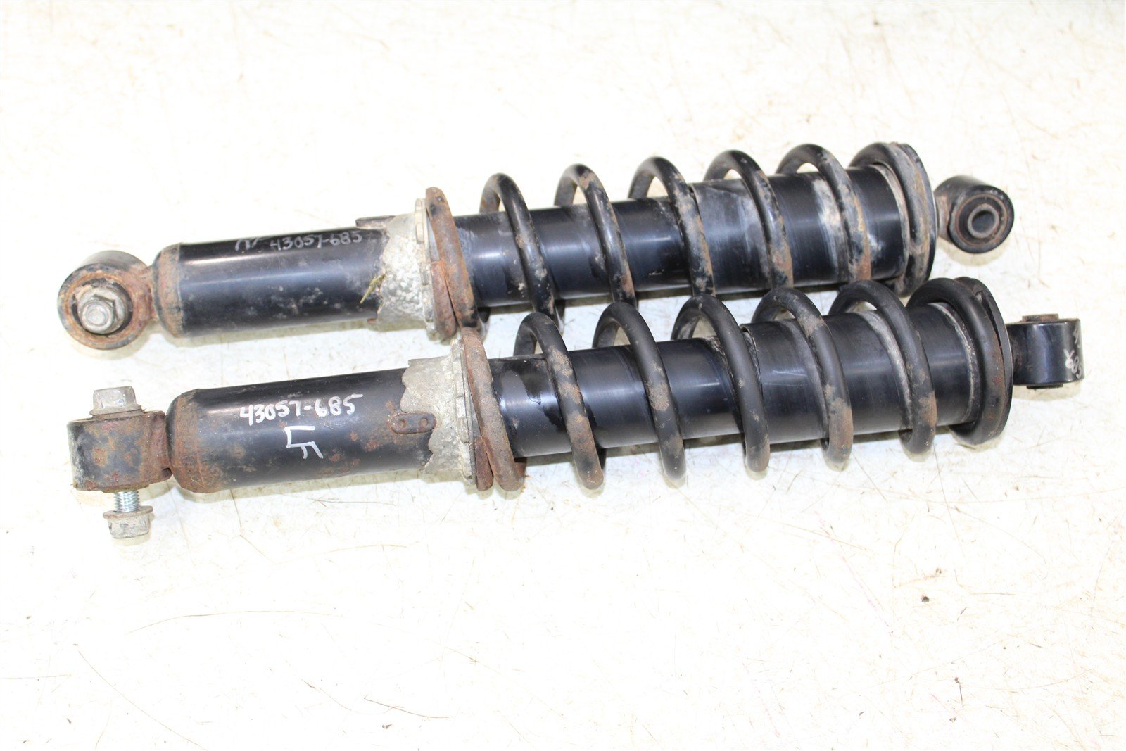 2003 Suzuki Vinson 500 4x4 Front Shocks Spring Absorber Left Right 43057