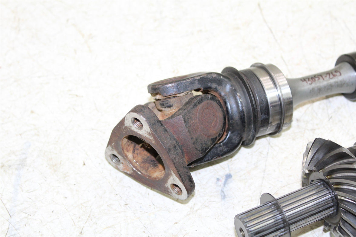 2003 Suzuki Vinson 500 4x4 Center Mid Drive Shaft Assembly w/ Bevel Gear 43057