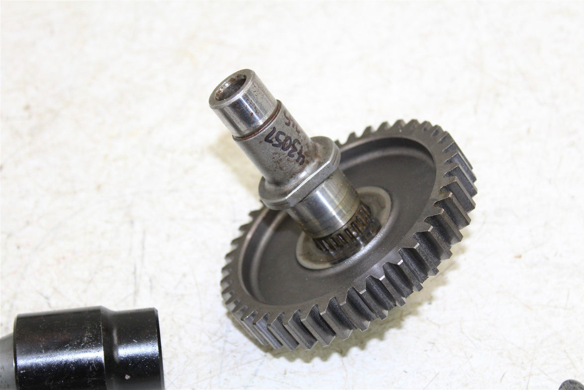 2003 Suzuki Vinson 500 4x4 Center Mid Drive Shaft Assembly w/ Bevel Gear 43057