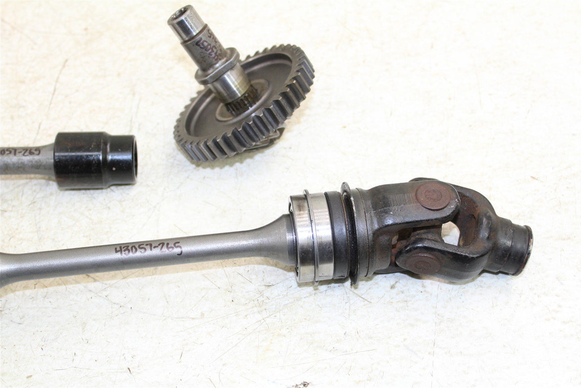 2003 Suzuki Vinson 500 4x4 Center Mid Drive Shaft Assembly w/ Bevel Gear 43057