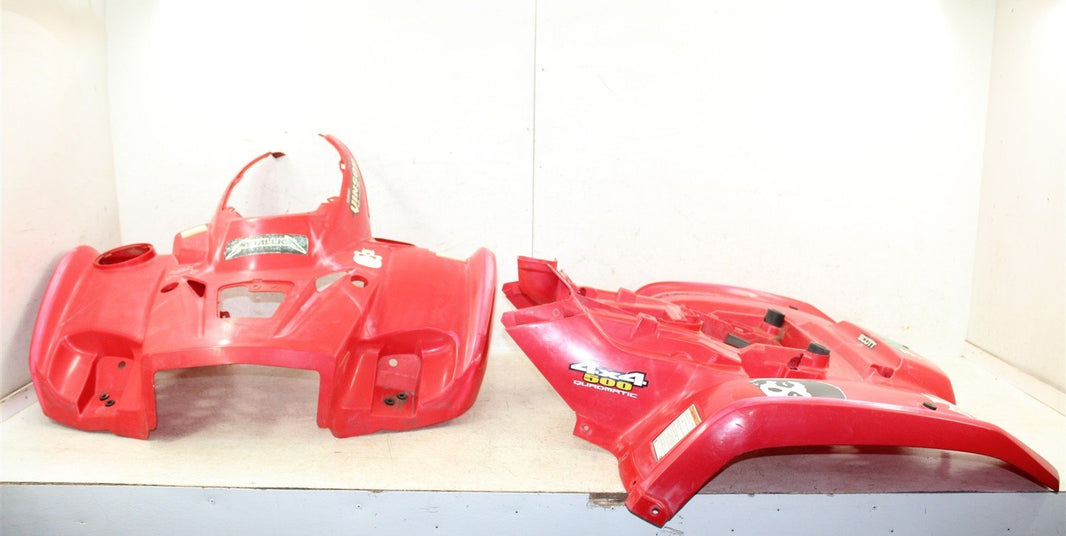 2003 Suzuki Vinson 500 4x4 Front & Rear Fender Plastic 43057