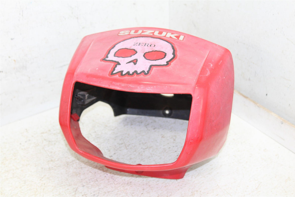 2003 Suzuki Vinson 500 4x4 Upper Headlight Housing Speedometer Mount Cover 43057